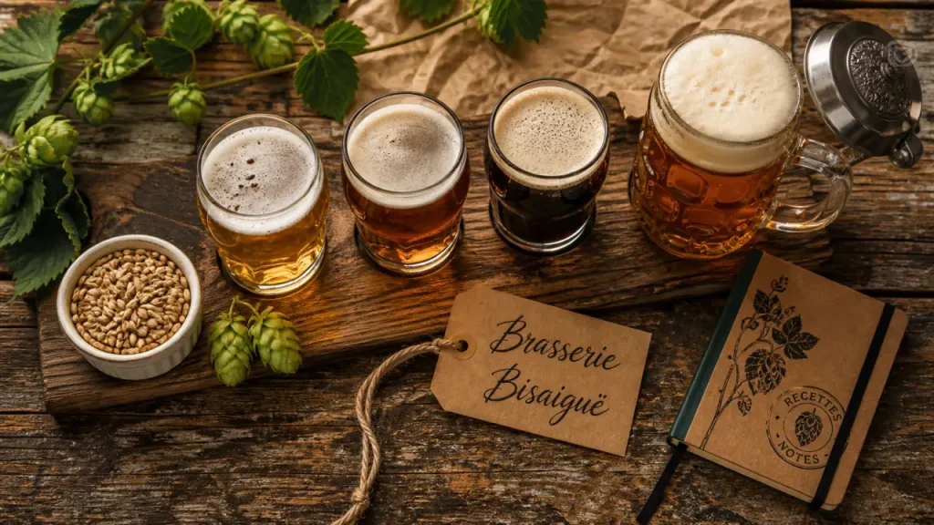 brasserie bisaigue à Kaysersberg : bières bio et dégustation