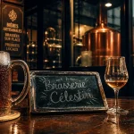 Brasserie de la paix Lille : chope et façade de brasserie, bière artisanale