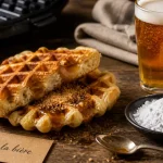 Gaufre du nord à la bière croustillante dorée