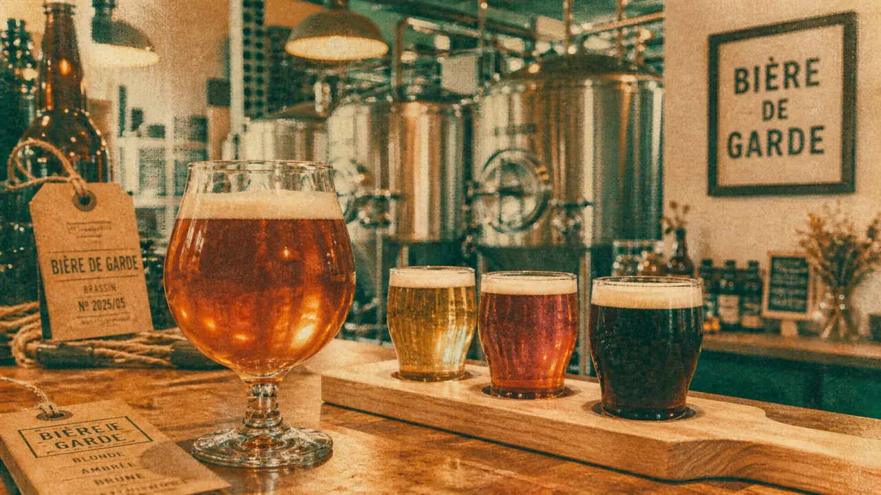 Le nord brasserie à Lille : bière de garde artisanale en dégustation