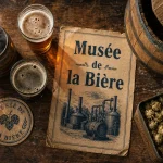 Musée de la bière nord : chopes et houblon, dégustation