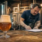 Visite brasserie Dunkerque : mousse et cuves inox sur place