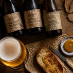 Bière de garde Nord au malt, verre tulipe et tradition brassicole