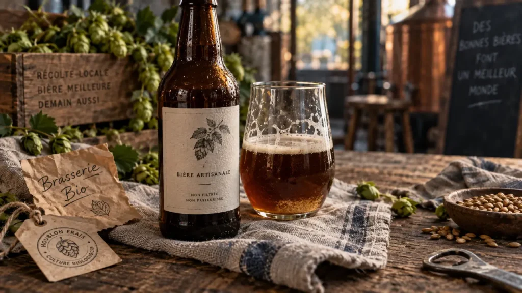 Brasserie Du Vauret : l’art de la bière bio en flux détendu