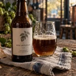 Brasserie du Vauret : bière bio non filtrée, dépôt naturel