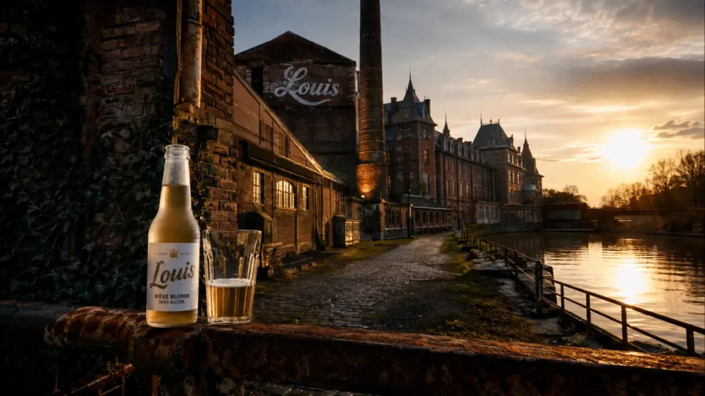 Brasserie Motte-Cordonnier, Louis bière sans alcool au bord de la Lys