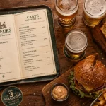 Carte les 3 brasseurs : menu, prix et PDF à vérifier