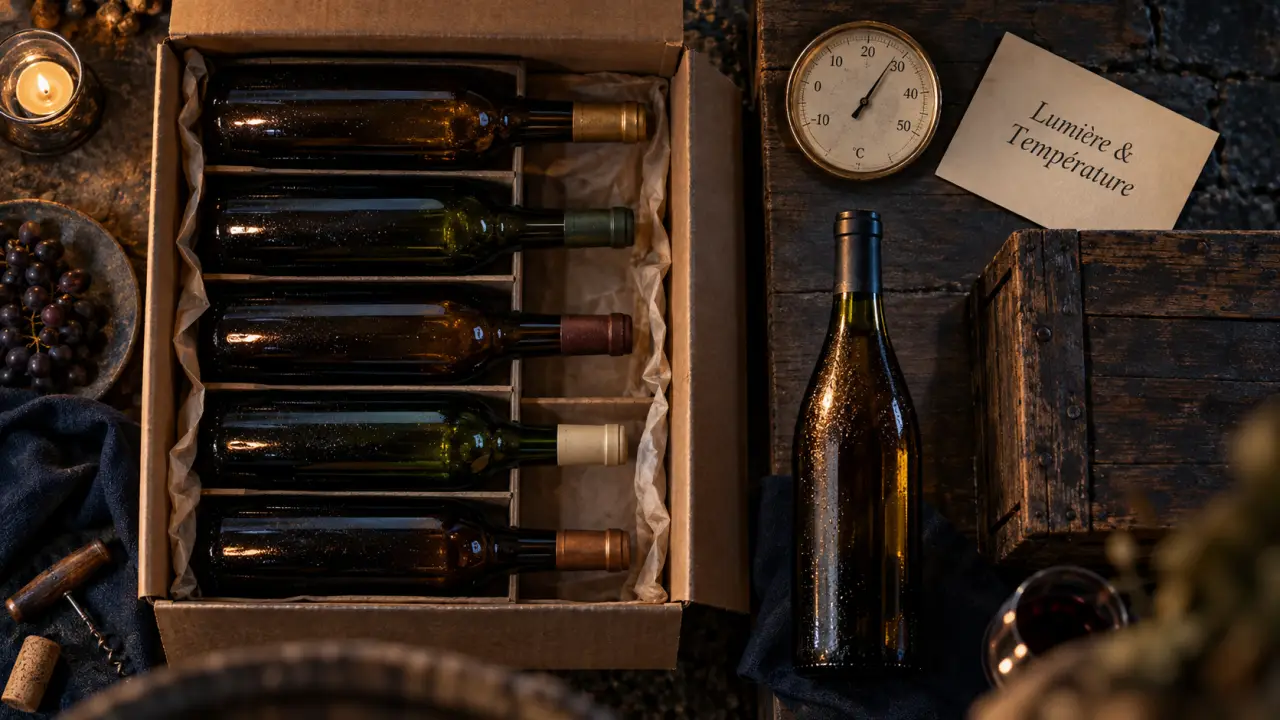 Conservation bière artisanale : bouteilles en cave, lumière et chaleur