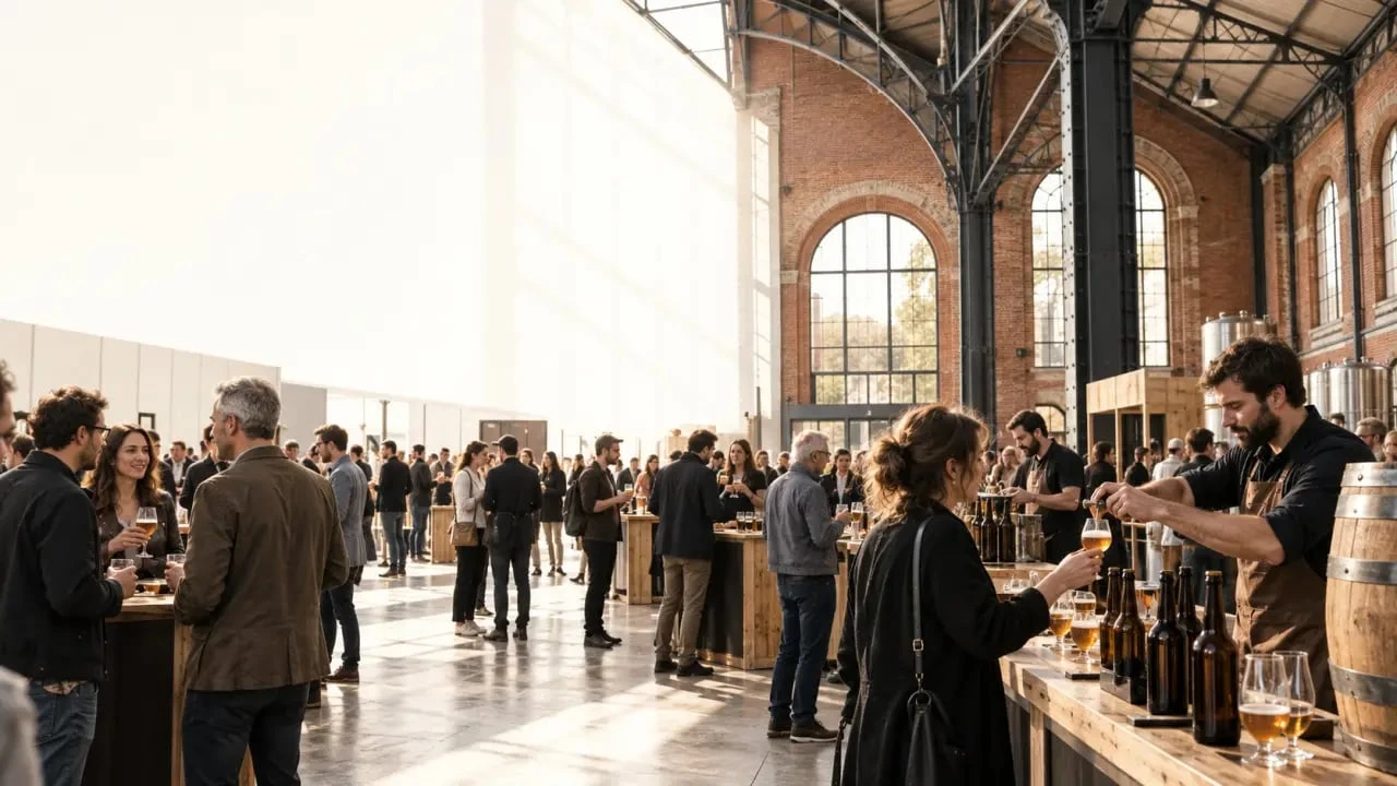 Festival de la bière Lille à la Gare Saint-Sauveur