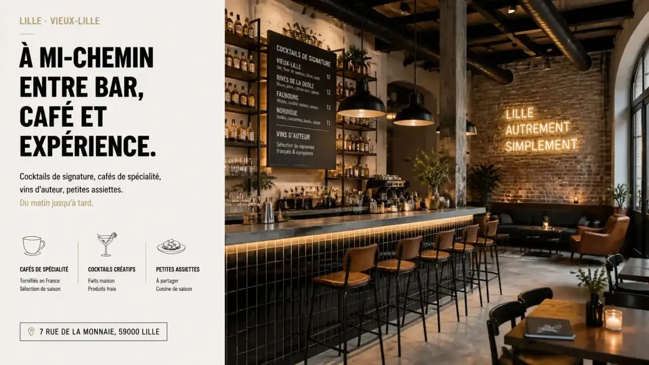 Chabada, nouveau bar hybride à Lille