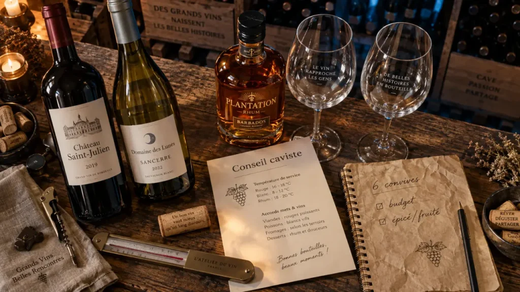 La cave tourcoing : bouteilles de vin et rhum, conseil caviste
