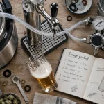 Tireuse à bière artisanale : détendeur CO2, fût inox et pression